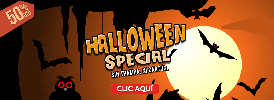 Halloween Special 50% de descuento
